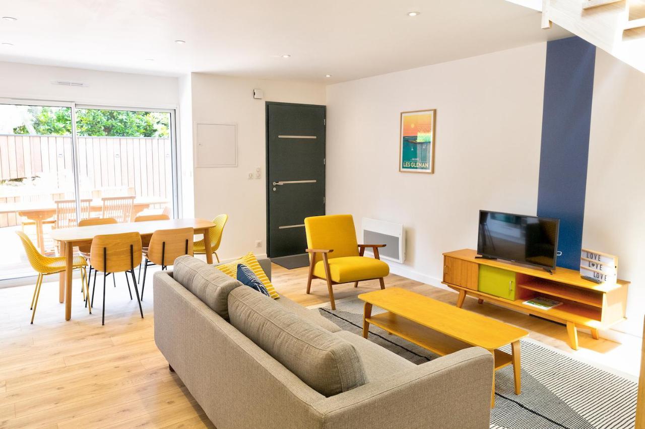 Apartamento Port De Sainte-Marine : L'Ilot - Duplex & Terrasse Combrit Exterior foto